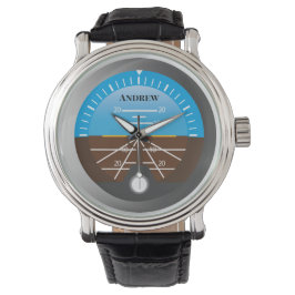 Flugzeughaftanzeiger Armbanduhr