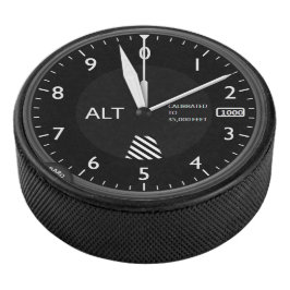 Flugzeughöhe Eishockey Puck