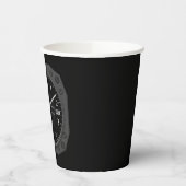 Flugzeughöhe Pappbecher (Links)