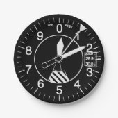 Flugzeughöhe Pappteller (Vorderseite)