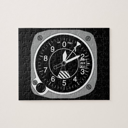 Flugzeughöhe Puzzle (Horizontal)