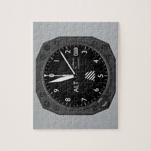 Flugzeughöhe Puzzle (Vertikal)