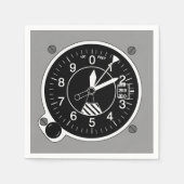 Flugzeughöhe Serviette (Vorderseite)