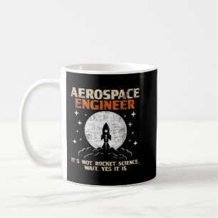 Flugzeugingenieur Raumfahrttechnik Kaffeetasse