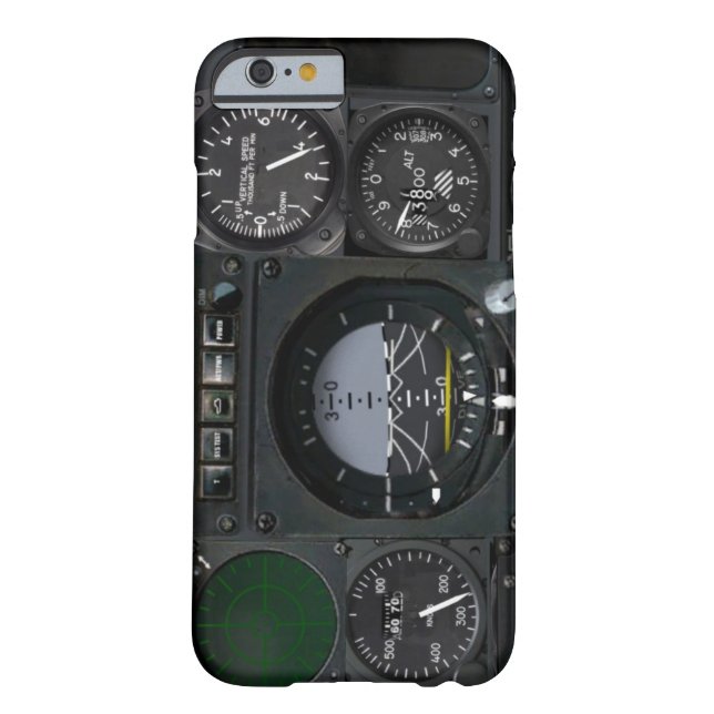 Flugzeuginstrument-Platte Case-Mate iPhone Hülle (Rückseite)