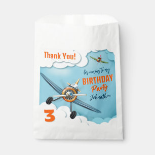 Flugzeugkämpfer Pilot Junge Geburtstag Geschenktütchen