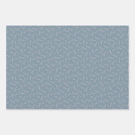 Flugzeugklub Geschenkpapier Set (Vorderseite)