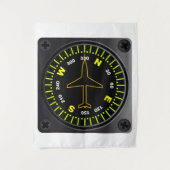 Flugzeugkomplex Wandteppich (Vorderseite)