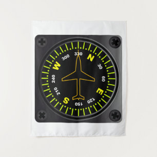 Flugzeugkomplex Wandteppich