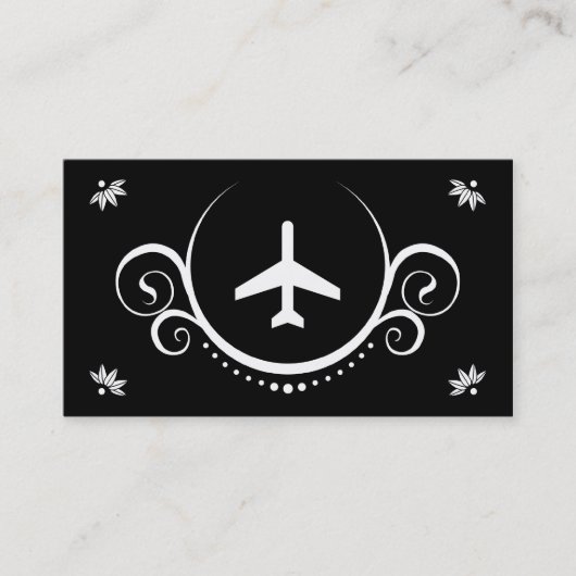 Flugzeugkultiviertheiten Visitenkarte (Vorderseite)