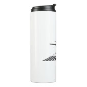 Flugzeuglufterkennung für Start Thermosbecher (Nach links gedreht)