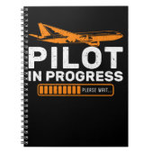 Flugzeuglüftungs-Pilot-Ladung Notizblock (Vorderseite)