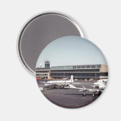 Flugzeugmagazin Magnet (Vorderseite/Rückseite)