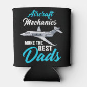 Flugzeugmechaniken Machen Sie die besten Vater Dosenkühler (Rückseite)