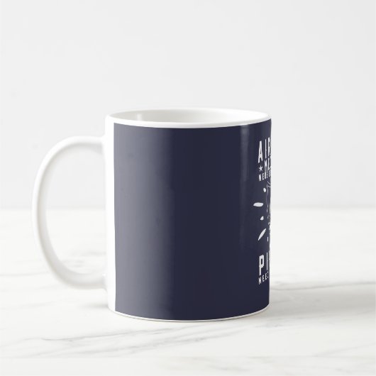Flugzeugmechaniker Kaffeetasse (Links)