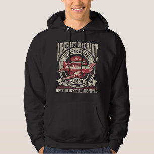 Flugzeugmechaniker Luftfahrzeugmechaniker Flugzeug Hoodie