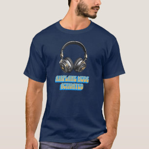 Flugzeugmodus aktiviert T-Shirt