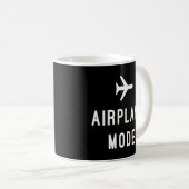 Flugzeugmodus Kaffeetasse (VorderseiteRechts)
