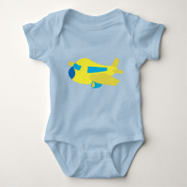 Flugzeugmuster Baby Strampler