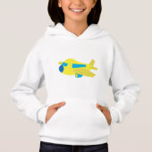 Flugzeugmuster Hoodie (Vorderseite)