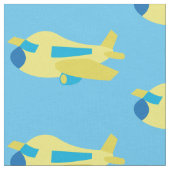 Flugzeugmuster Stoff (Nahaufnahme)