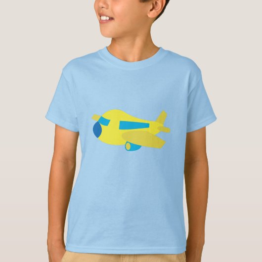 Flugzeugmuster T-Shirt (Vorderseite)