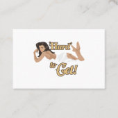 Flugzeugnose-Kunst schwer zu bekommen Geschenk-Ide Visitenkarte (Vorderseite)