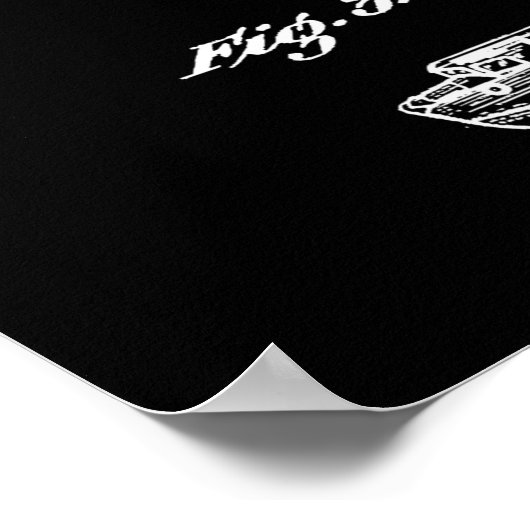 Flugzeugpatent Poster (Ecke)