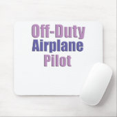 Flugzeugpilot Mousepad (Mit Mouse)