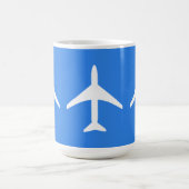 Flugzeugpilot von Funky-Flugzeug-Flugzeugen Kaffeetasse (Mittel)