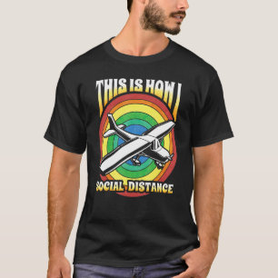 Flugzeugpiloten-Flugzeug Flugzeugingenieur Flyi T-Shirt