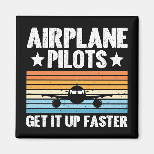 Flugzeugpiloten steigen schneller auf magnet (Vorne)