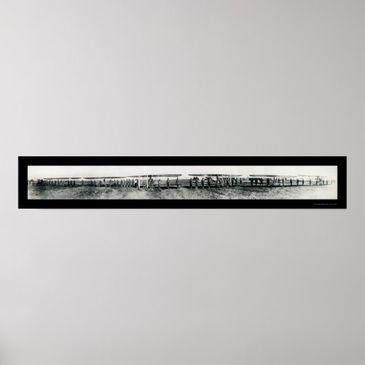 Flugzeugpiloten WWI-Foto 1913 Poster (Vorne)