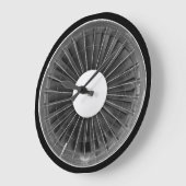 Flugzeugpilotin Motor Turbinenmauer Große Wanduhr (Winkel)