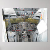 Flugzeugplakat Poster (Vorne)