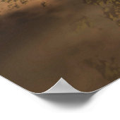 Flugzeugplakat Poster (Ecke)