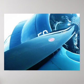 Flugzeugplakat Poster