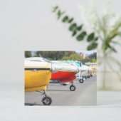 Flugzeugpostkarte Postkarte (Stehend Vorderseite)