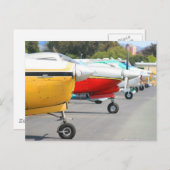 Flugzeugpostkarte Postkarte (Vorne/Hinten)