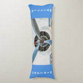 Flugzeugpropeller mit eigenem Gerät Seitenschläferkissen (Vorderseite Vertikal)