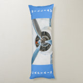 Flugzeugpropeller mit eigenem Gerät Seitenschläferkissen (Rückseite (Vertikal))