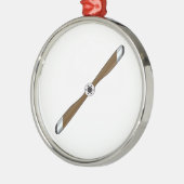 Flugzeugpropeller Ornament Aus Metall (Links)