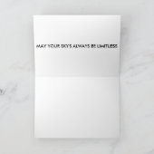 Flugzeugrumpf Karte (Innenseite)