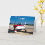 Flugzeugrumpf Karte (Gelbe Blume)