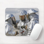 Flugzeugrutsche für Feuerwehrfahrzeuge Mousepad (Mit Mouse)