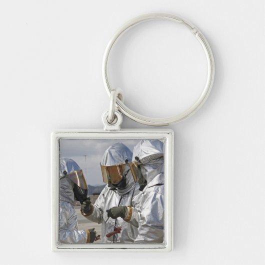 Flugzeugrutsche für Feuerwehrfahrzeuge Schlüsselanhänger (Vorne)