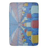 Flugzeugsitze (von Gregorio Undurraga) Badematte (Vorderseite Vertikal)