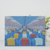 Flugzeugsitze (von Gregorio Undurraga) Karte (Stehend Vorderseite)