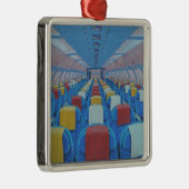 Flugzeugsitze (von Gregorio Undurraga) Ornament Aus Metall (Rechts)