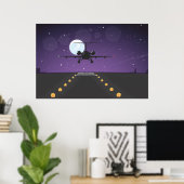 Flugzeugstart Poster (Heimbüro)